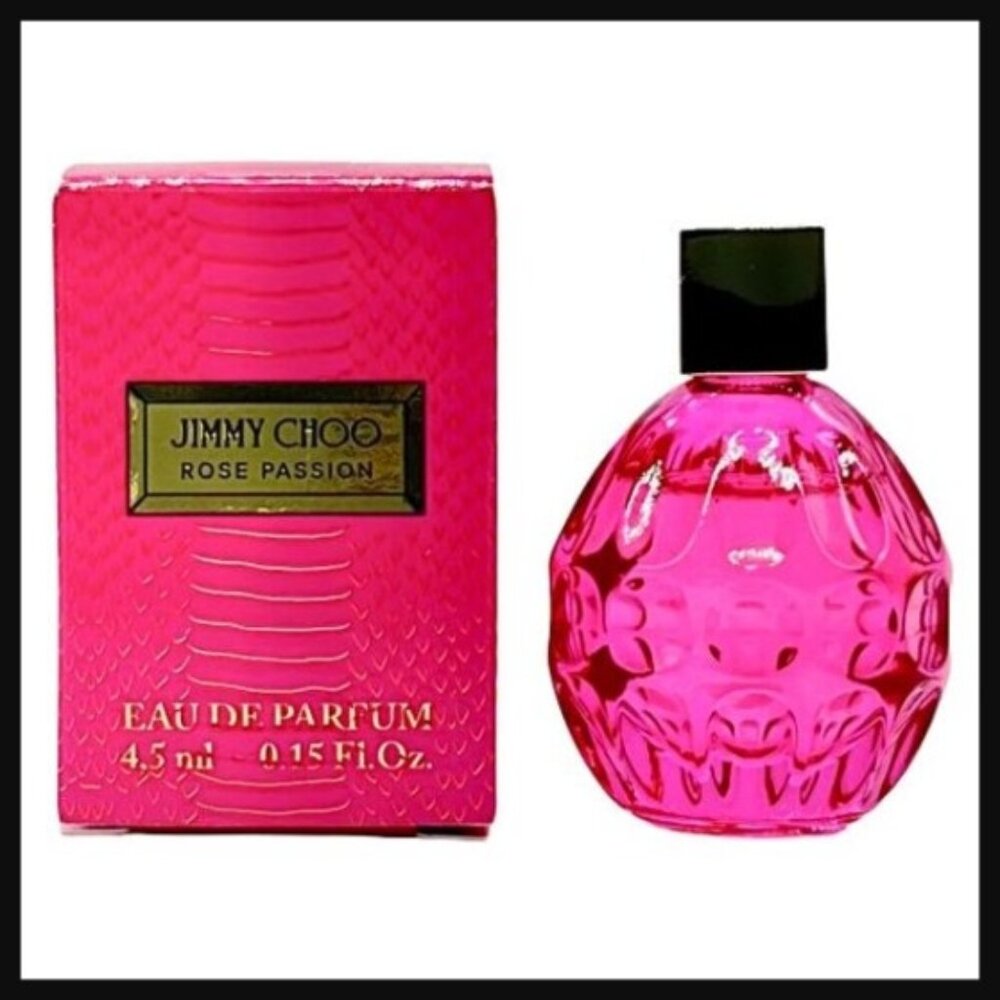 Jimmy Choo Rose Passion Eau de Parfum Mini 0.15oz NIB